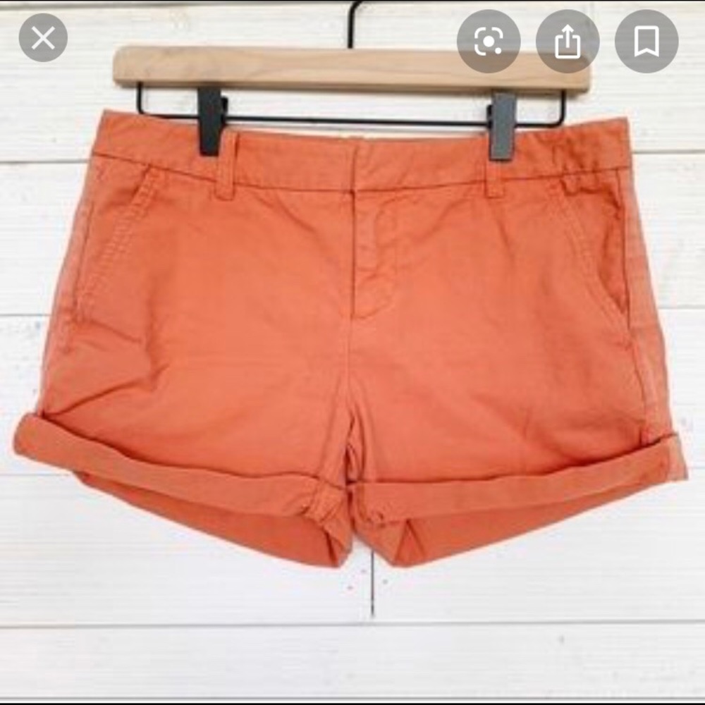 Orange Joie shorts.
